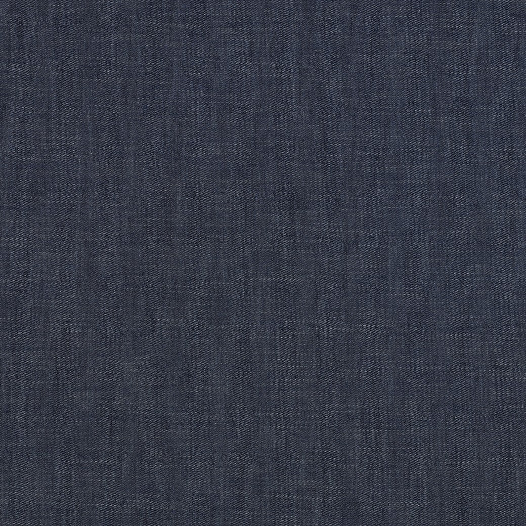 Image de tissu denim fin pour robes et chemises - bleu indigo foncé 135 g/m² – disponible chez Šarlotes audumi