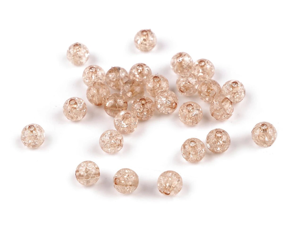 Perles en plastique Ø8 mm 30 g| de différentes nuances