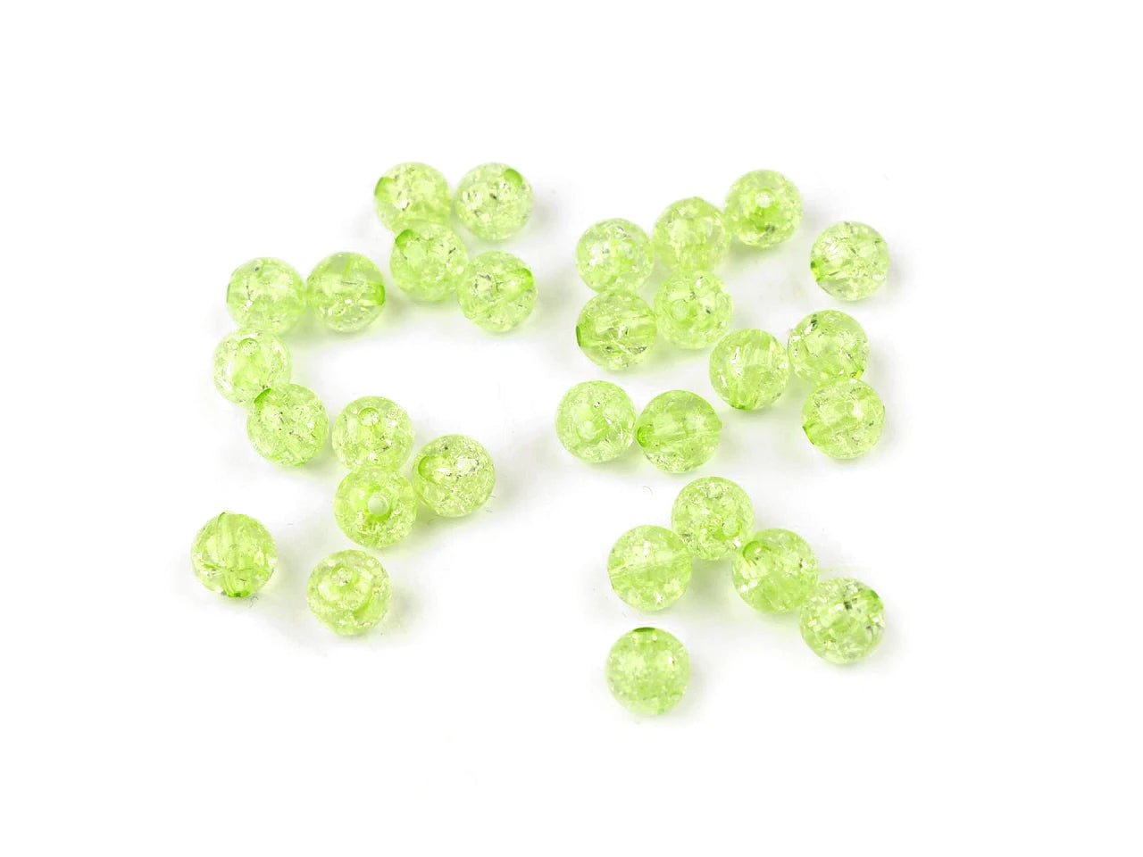 Perles en plastique Ø8 mm 30 g| de différentes teintes