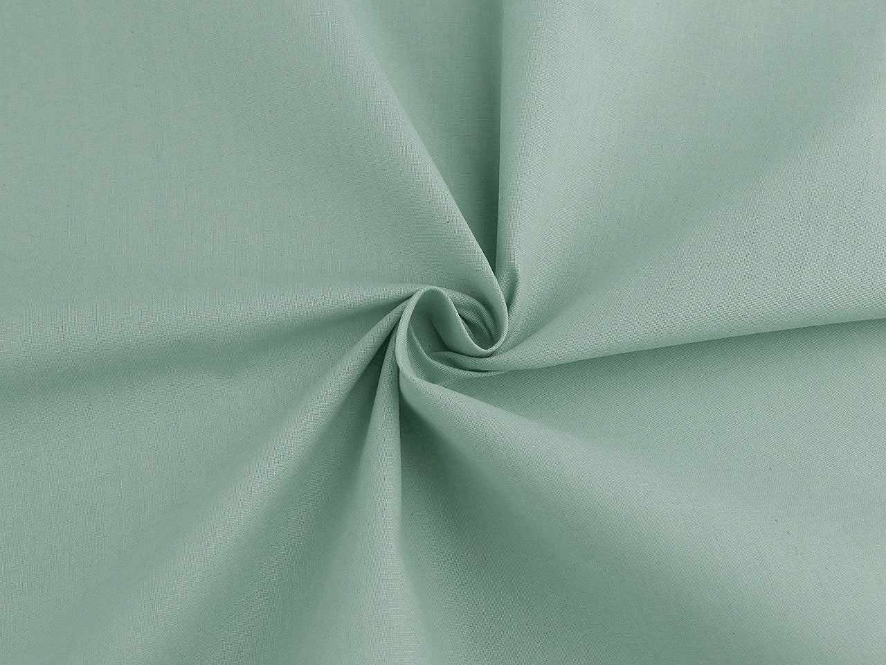 Image de tissu large 100 % coton – vert sauge, 220 cm – disponible en ligne chez les tissus de Charlotte