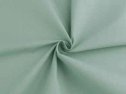 Image de tissu large 100 % coton – vert sauge, 220 cm – disponible en ligne chez les tissus de Charlotte