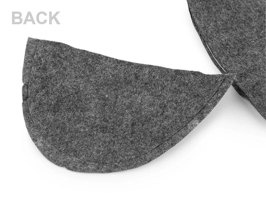Image of 12 mm shoulder pads for jackets and coats (8 layers) – available at Šarlotes audumi