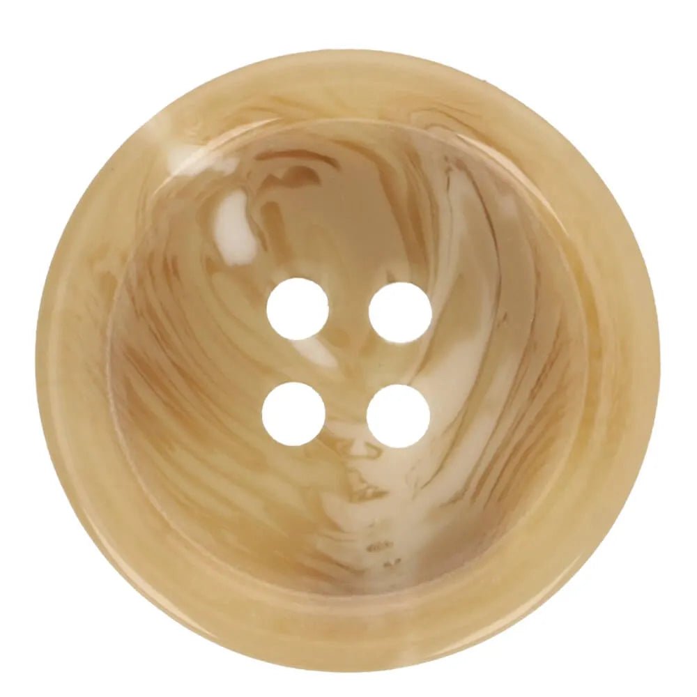 Image of four-hole buttons for a suit jacket, beige – available online at Charlotte's Fabrics