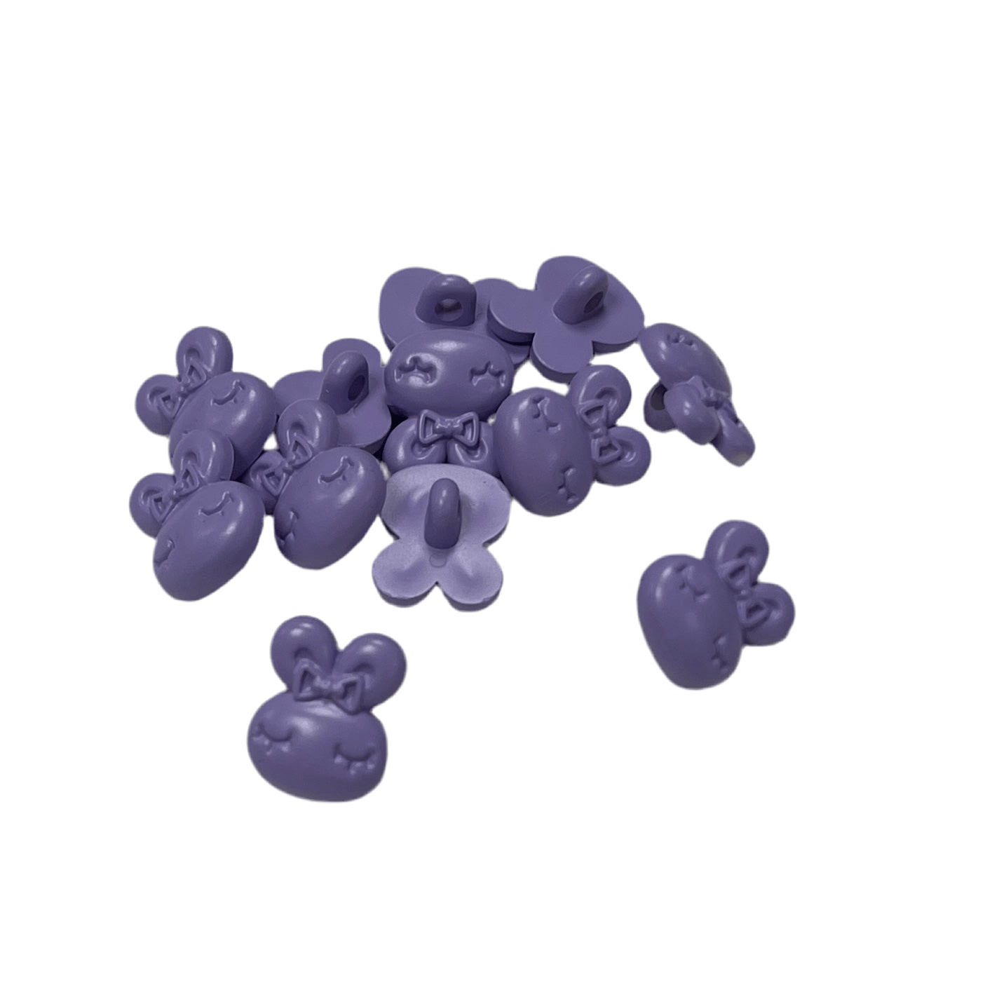 Plastic buttons