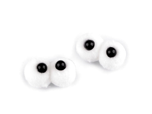 Image with Pomponu eyes toys 15 × 30 mm – available at Charlotte's fabrics