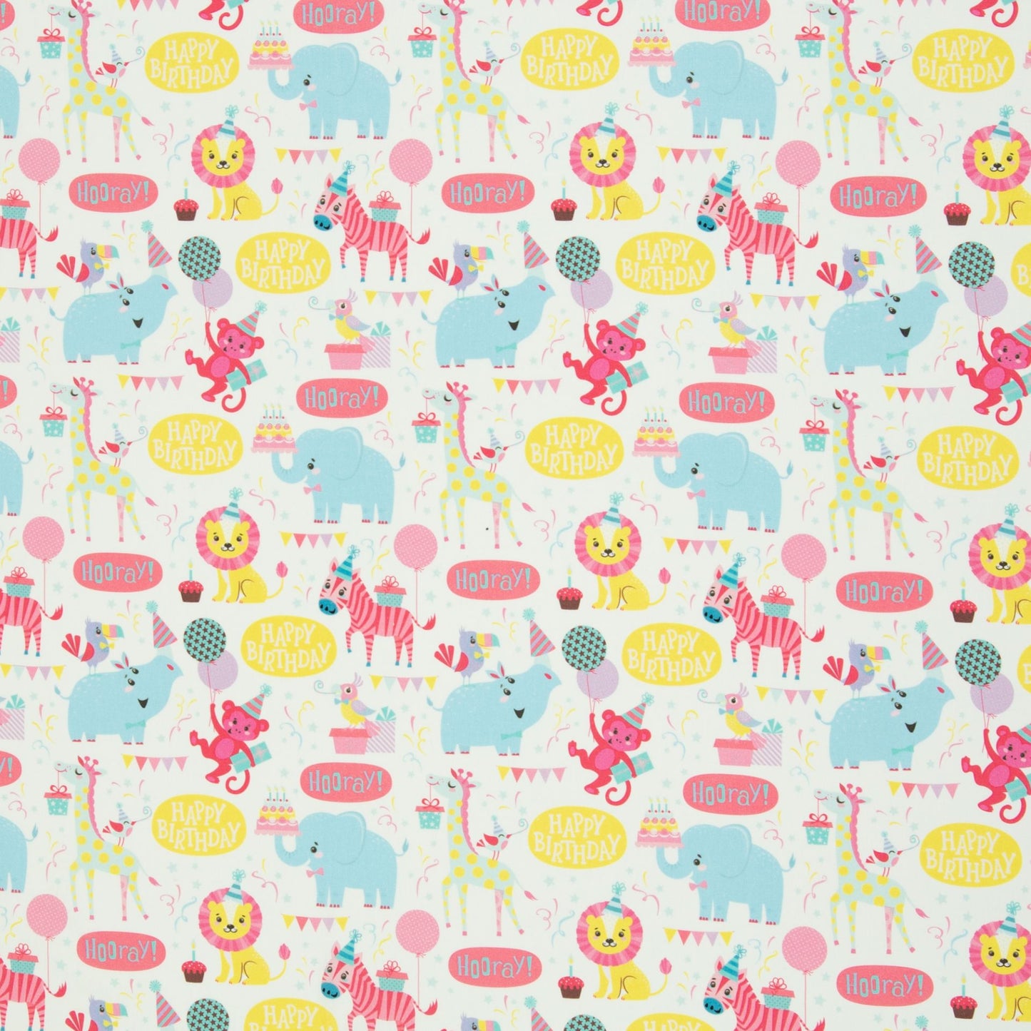 Image with Premium 100% cotton fabric - African animals 130 g/m² – available at Šarlotes audumi