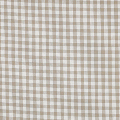 Image avec tissu Premium 100 % coton - beige à carreaux 110 g/m² – disponible chez Šarlotes audumi