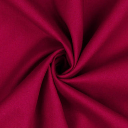 Premium 100% cotton fabric - bright berry tone 130 g/m²