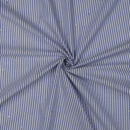 alt
Image with Premium 100% cotton fabric - lines with crystals 115 g/m² – available at Šarlotes audumi
