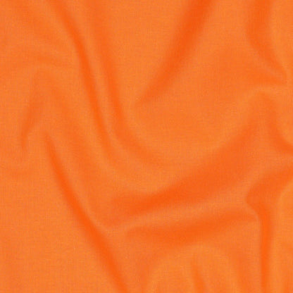 Premium 100% cotton fabric - orange 125 g/m²