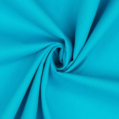 Premium 100% cotton fabric - turquoise 130 g/m²