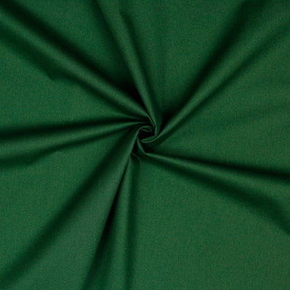 Premium 100% cotton fabric - dark green 130 g/m²