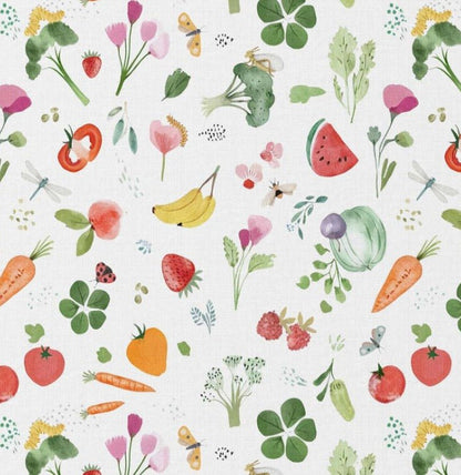 Image of Premium 100% cotton fabric - vitamins 115 g/m² – available at Šarlotes Fabrics