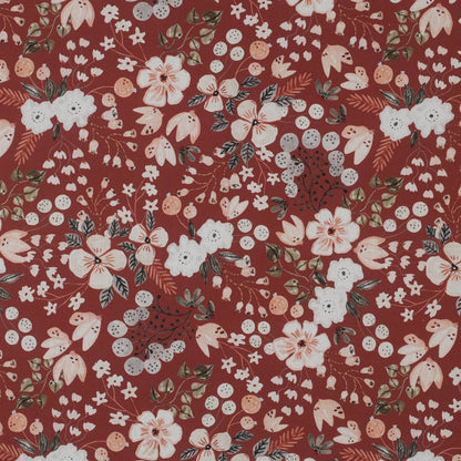 Premium 100% cotton fabric - little flowers 110 g/m²