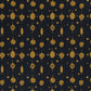Premium 100% kokvilnas audums - ziemassvētku raksts 115 g/m²