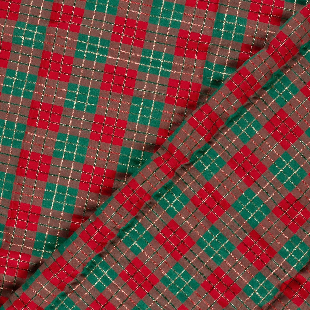 alt
Image de tissu premium 100 % coton à carreaux de Noël, disponible en ligne chez Šarlotes audumi
