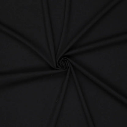 Image of Premium Merino wool fabric – black – available online Šarlotes audumi