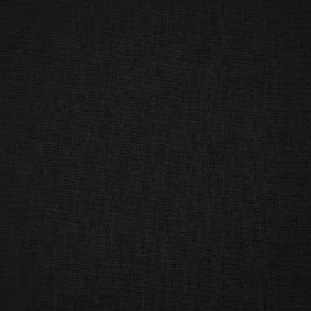 Premium Merino wool fabric – black – available online at Šarlotes audumi