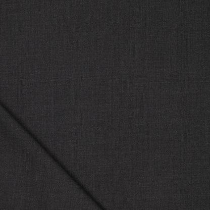 Image of Premium Merino wool fabric – dark gray – available online at Charlotte's Fabrics