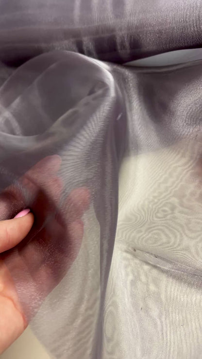 Organza lilac 25 g/m²