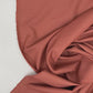 Vilnas audums ar elastānu-sarkanais māls 215 g/m²