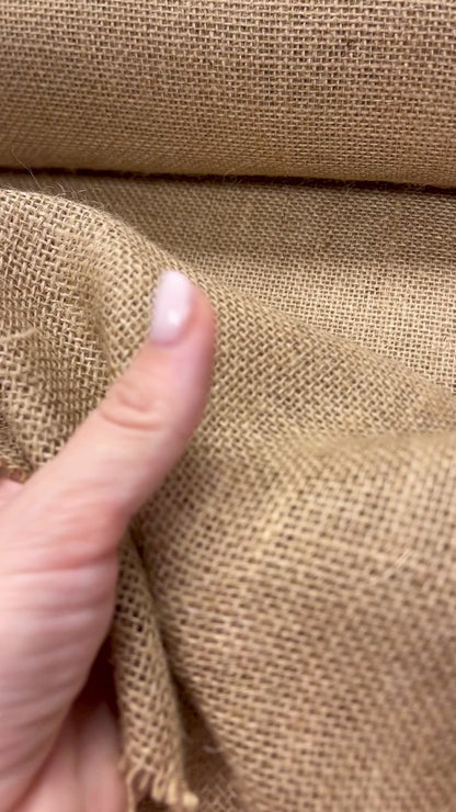 Tissu en jute naturel, non blanchi 270 g/m²