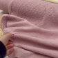 Muslin with embroidery - powder pink 195 g/m²