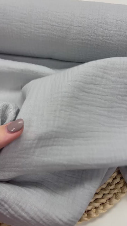 Muslin - dark beige 130 g/m²