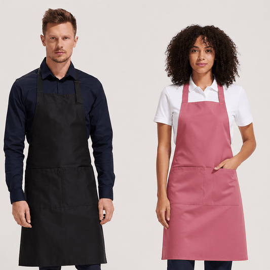 Image of apron with pockets SOL’S GALA – available from Šarlotes audumi