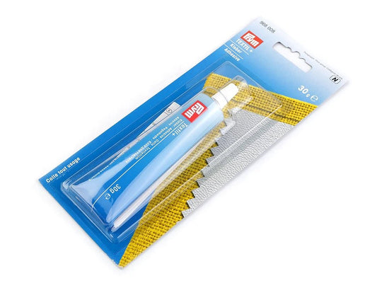 Image of Prym glue for leather and textiles – 30 g, clear – available online at Šarlotes audumi
