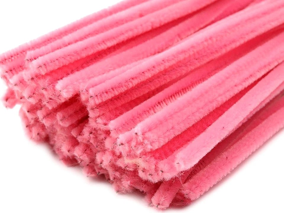 Image of fuzzy wire | Ø6 mm (30 cm) |20 pcs.|various shades – available at Charlotte Fabrics