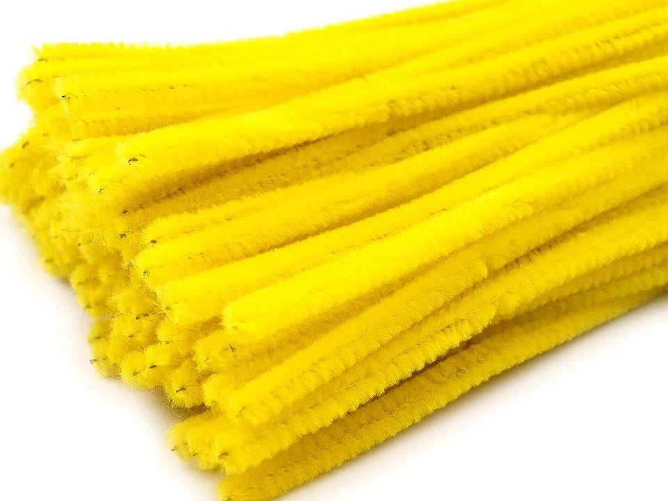 Image with fluffy wire | Ø6 mm (30 cm) |20 pcs.|various shades – available at Charlotte fabrics