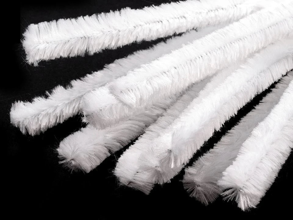 Image of fluffy wire | Ø15 mm (30 cm) | 10 pcs. – available at Šarlotes audumi