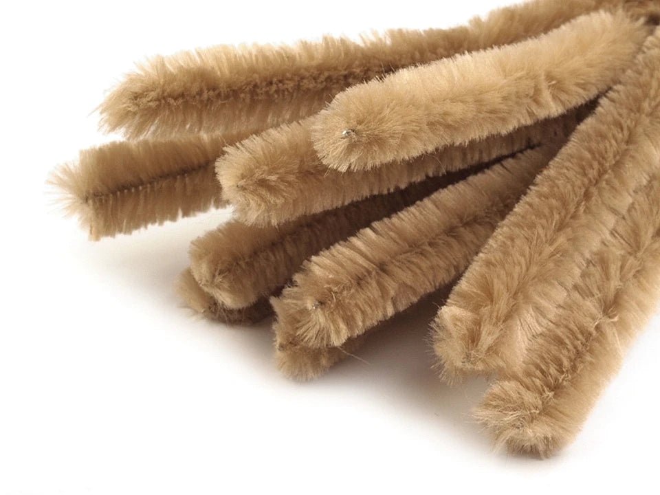 Image with fluffy wire | Ø15 mm (30 cm) | 10 pcs. – available at Charlotte's fabrics