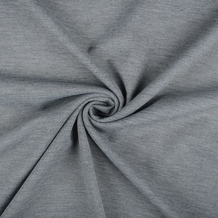 Image with Punta di Roma knit fabric – gray 320 g/m² – available at Charlotte Fabrics