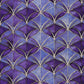 Punta di Roma trikotāžas audums - violets abstraksts raksts 240 g/m²