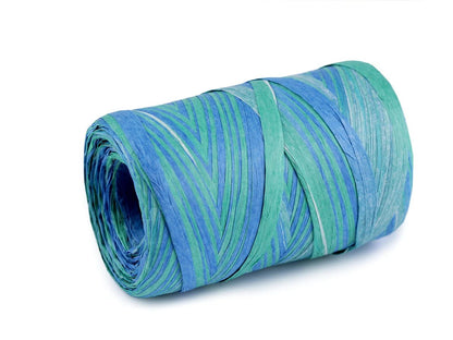 Raffia-Garn| Papierstreifen zum Stricken und Häkeln - 100 m