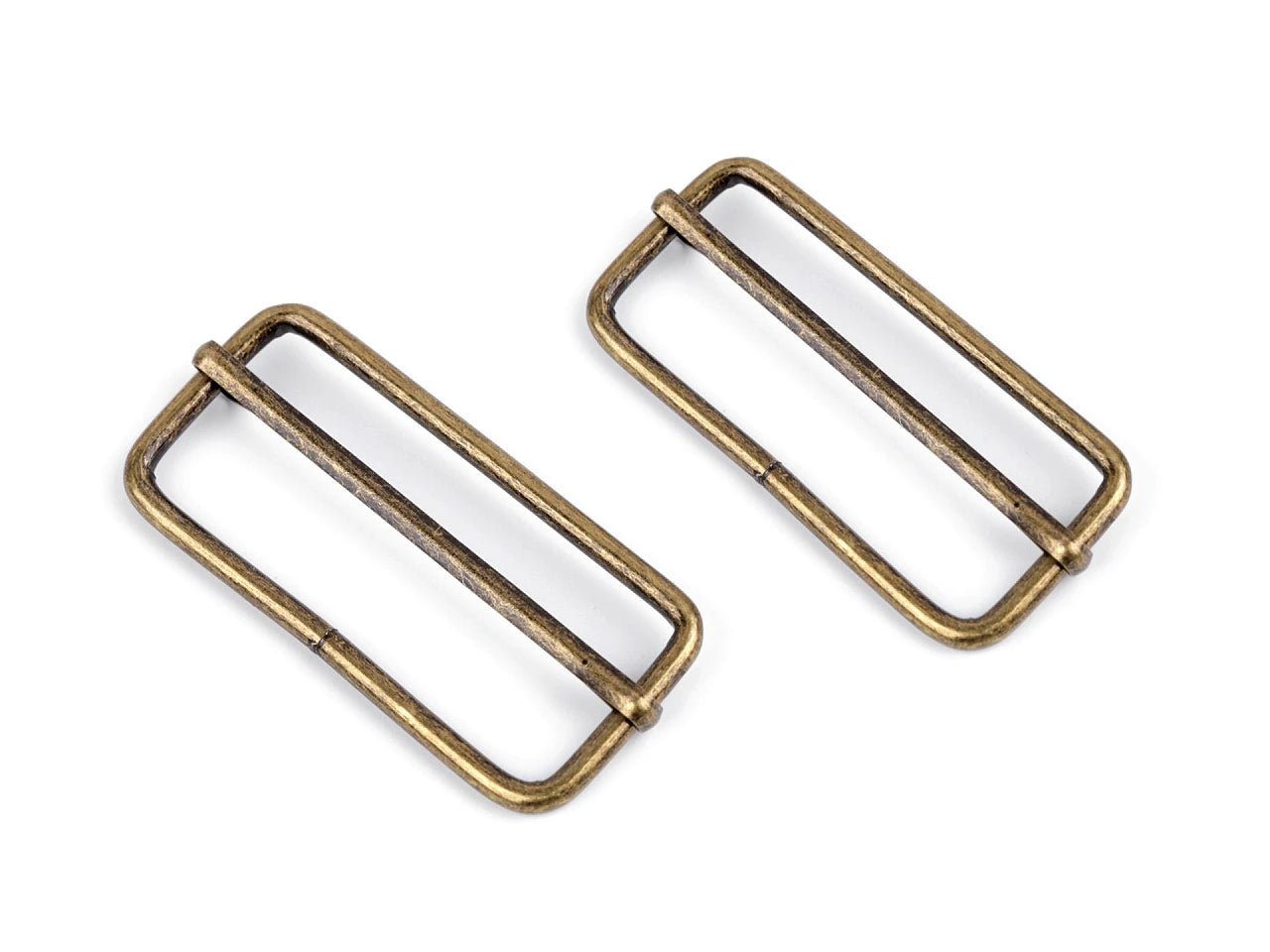 Attēls ar Regulējama sprādze siksnām (Buckle Slider) 50 mm, 5 gab – pieejams Šarlotes audumi