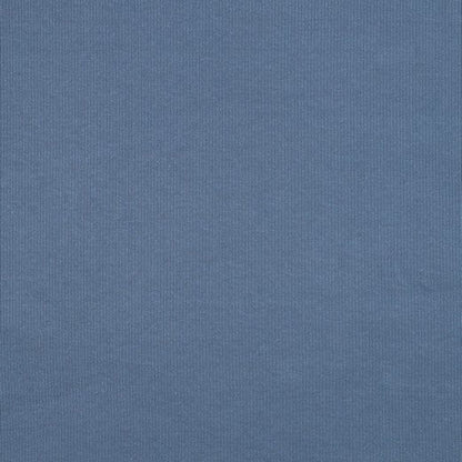 Rievotā kokvilnas trikotāža (RIB JERSEY) - džinsu zila 240 g/m²