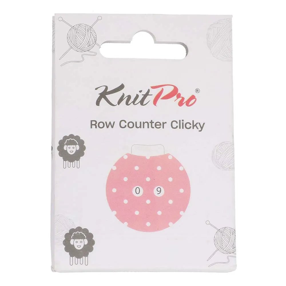 Image of the KnitPro Clicky row counter – available at Šarlotes audumi