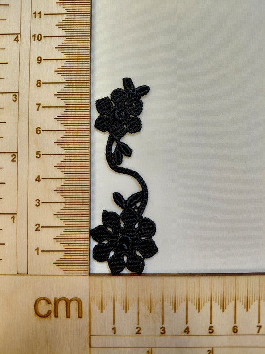 Ielāps/uzšuve  8,5 x 3 cm