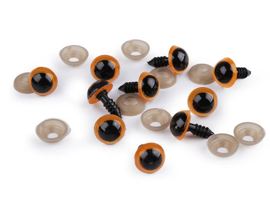 alt
Image with toy eyes Ø12 mm - orange (5 pairs per pack) – available at Charlotte's Fabrics