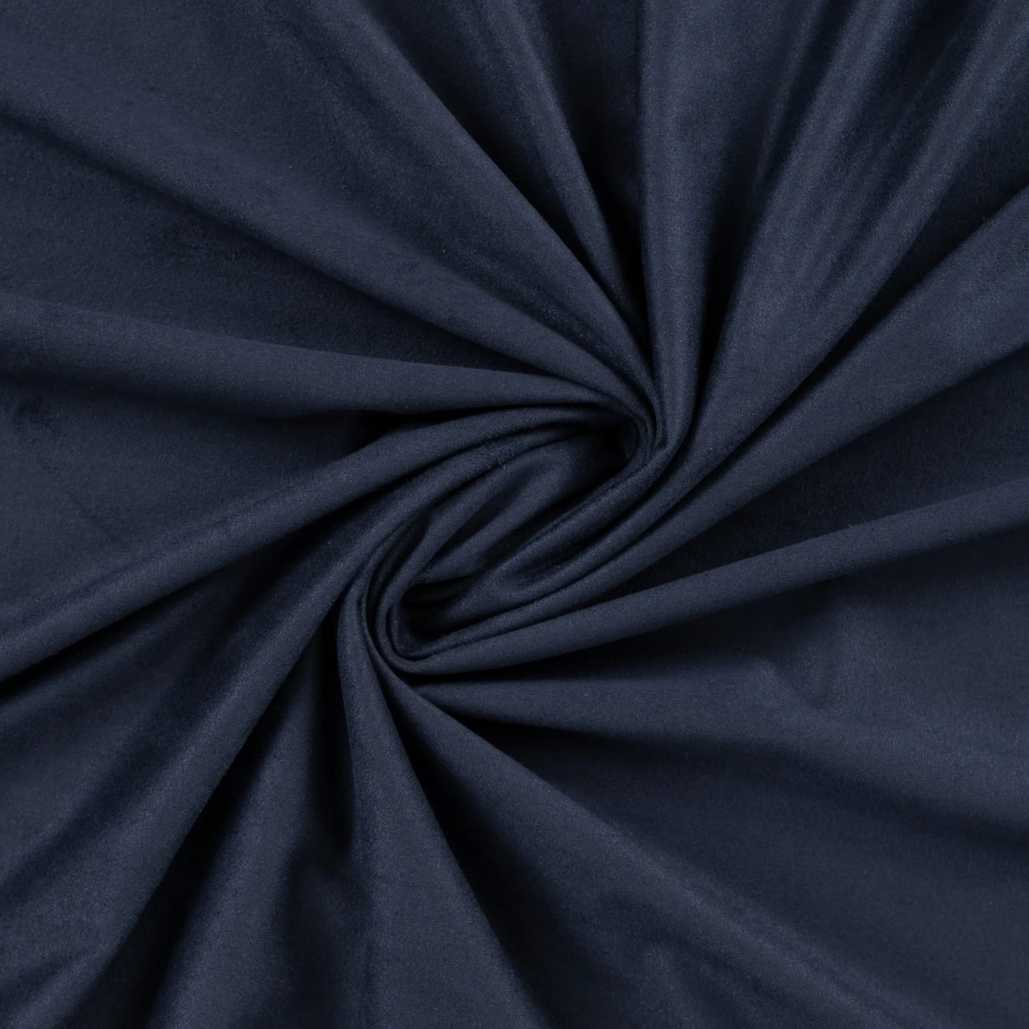 Tissu tricoté en suédine - bleu foncé
