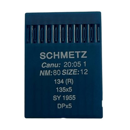 Image avec aiguilles universelles SCHMETZ DPx5 (134) pour machine à coudre industrielle - 10 pièces – disponible chez Šarlotes audumi