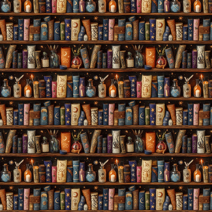Cotton loopback knit with insulation-Bookshelf