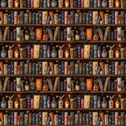 Cotton loopback knit with insulation-Bookshelf