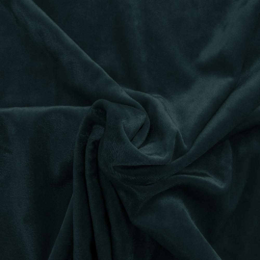 Image of velvet with elastane - smoky green 240 g/m² – available at Šarlotes audumi