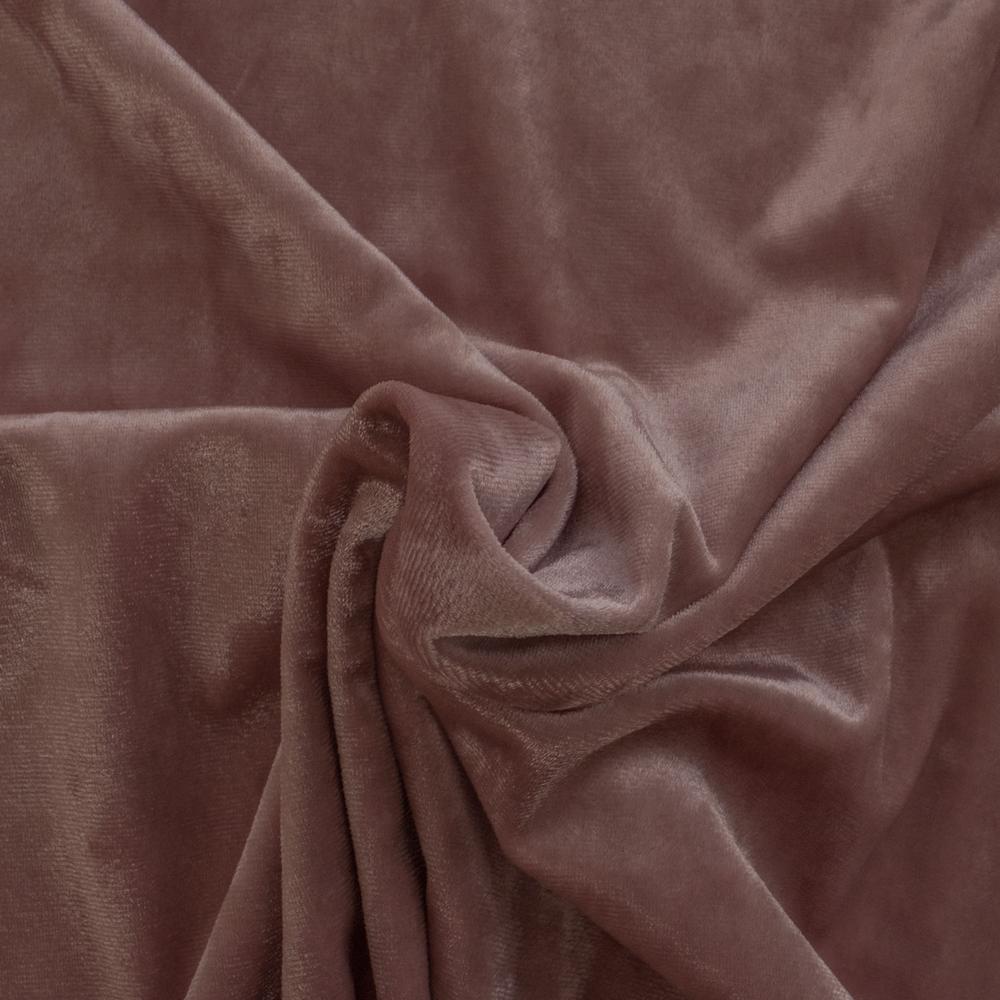 Image of velvet with elastane - pink 240 g/m² – available at Charlotte's fabrics