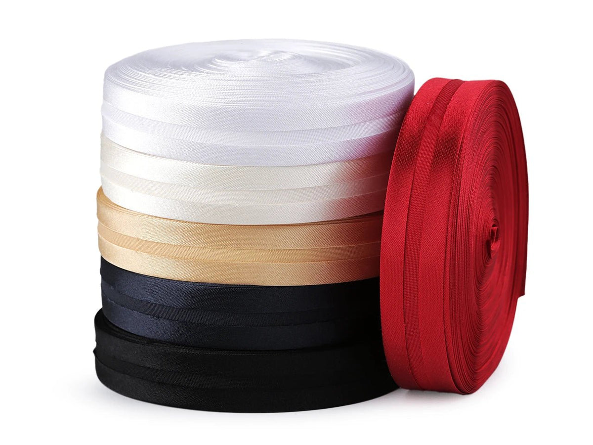 Image with Satin bias tape 20 mm – available online at Šarlotes audumi
