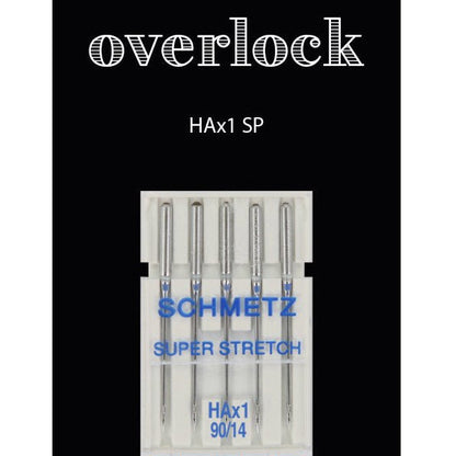 SCHMETZ Overloka adatas trikotāžai HAx1 SP - Nr.90 (5gab.)